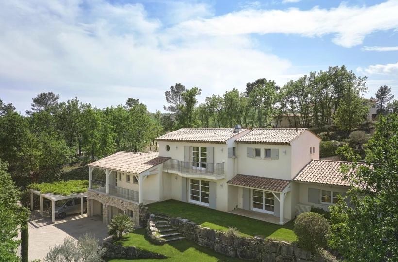 General exterior view of the villa